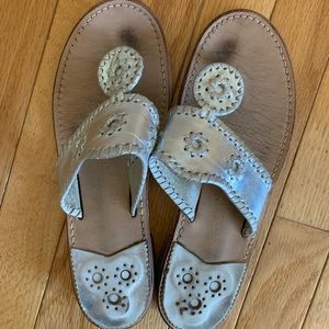 Silver Jack Rogers sz 9